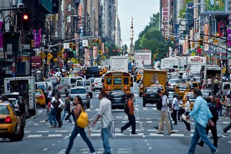 life in a city.